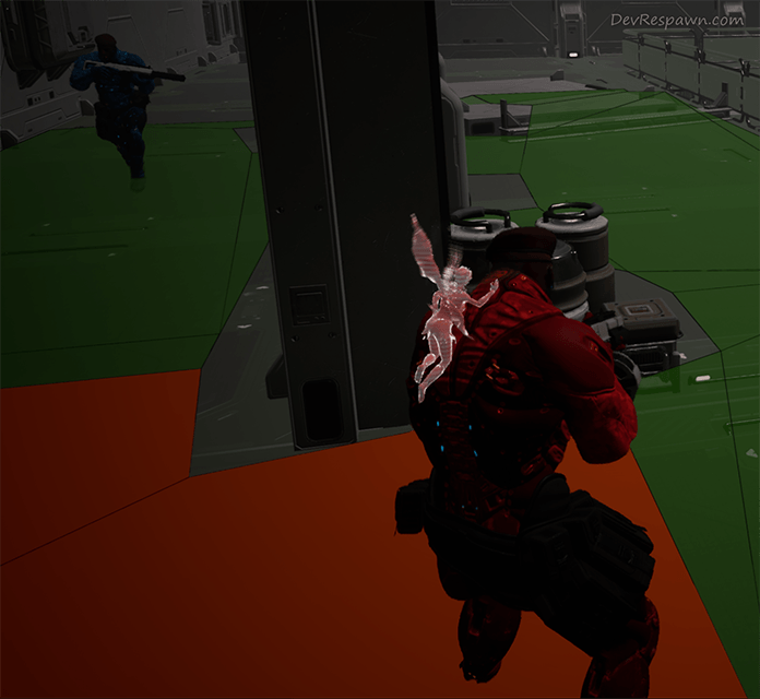 Custom NavModifierVolume placed during game